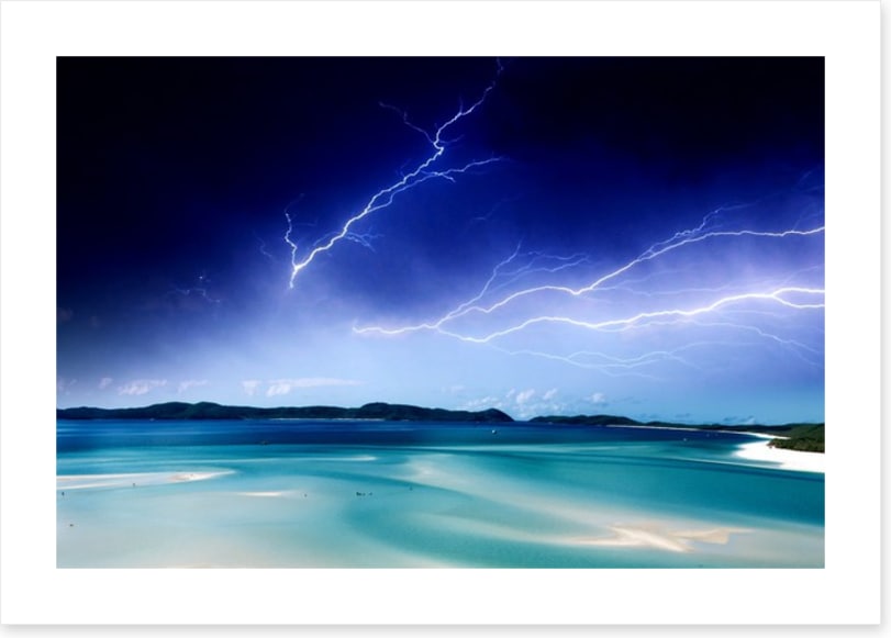 Storm over the Whitsundays
