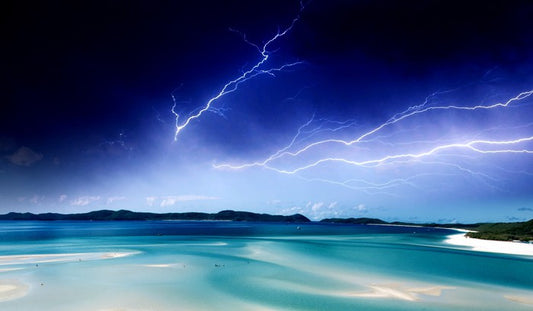 Storm over the Whitsundays