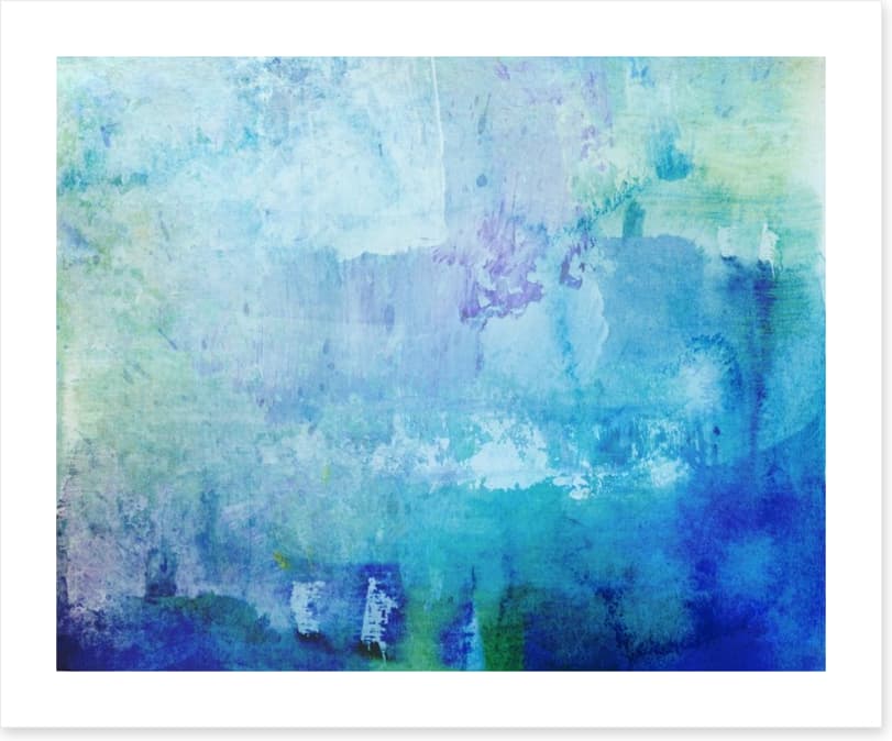 Blue ocean abstract