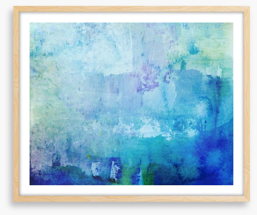 Blue ocean abstract