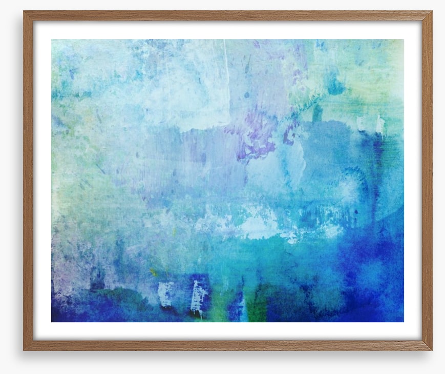 Blue ocean abstract