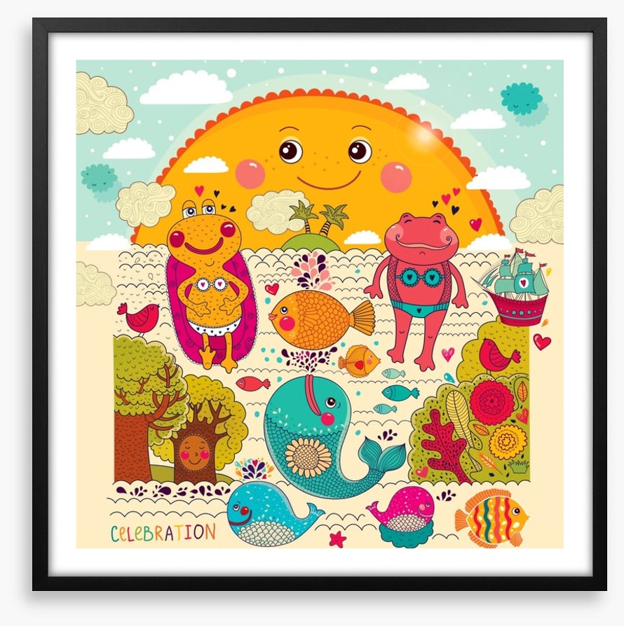 Seaside celebration