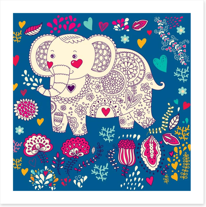 Blue elephant dream
