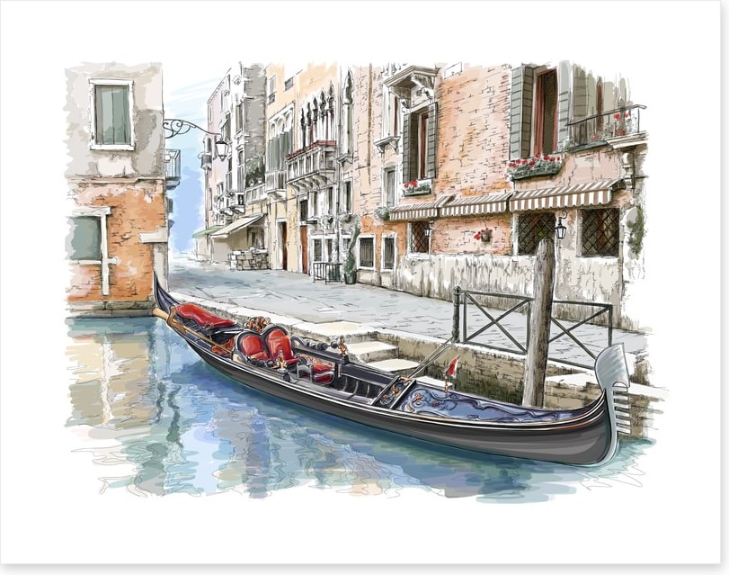 Gondola made for two
