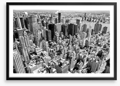 Manhattan rooftops, New York