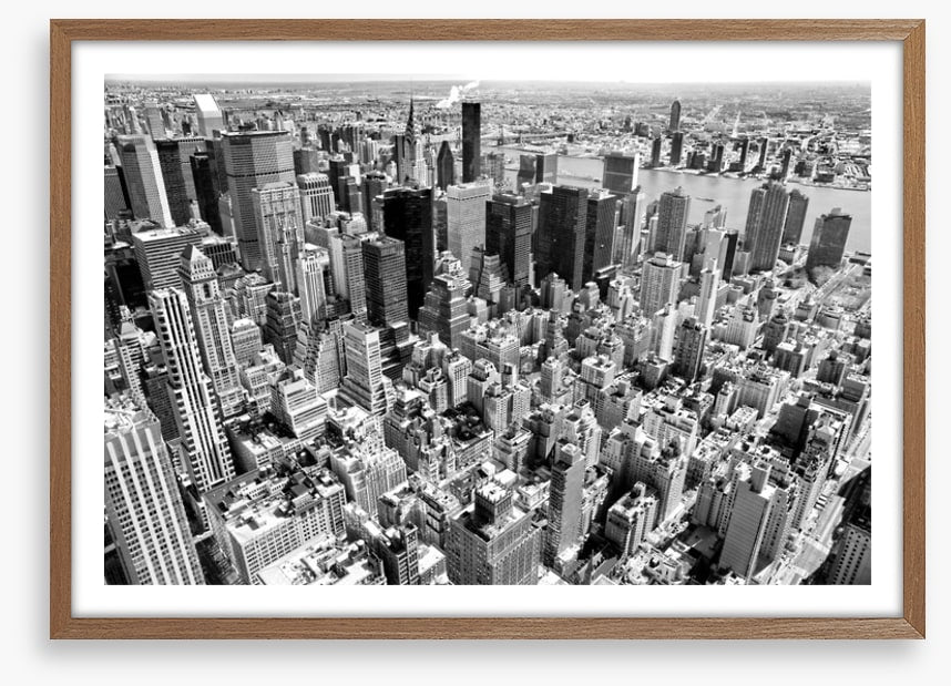 Manhattan rooftops, New York