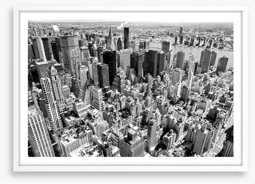Manhattan rooftops, New York