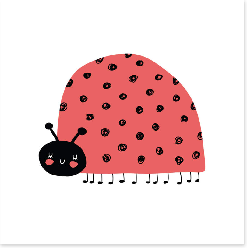 Ladybug legs
