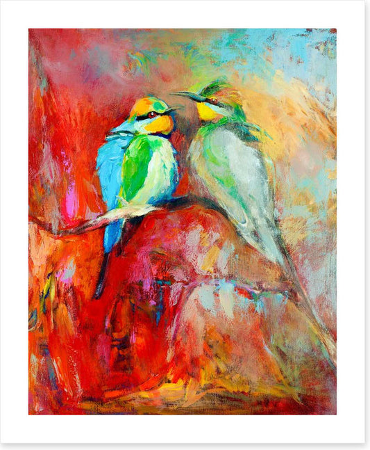 Bee-eater couple