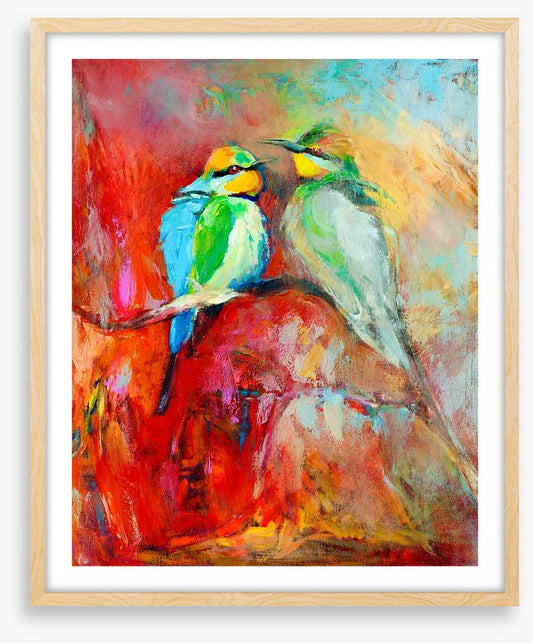 Bee-eater couple