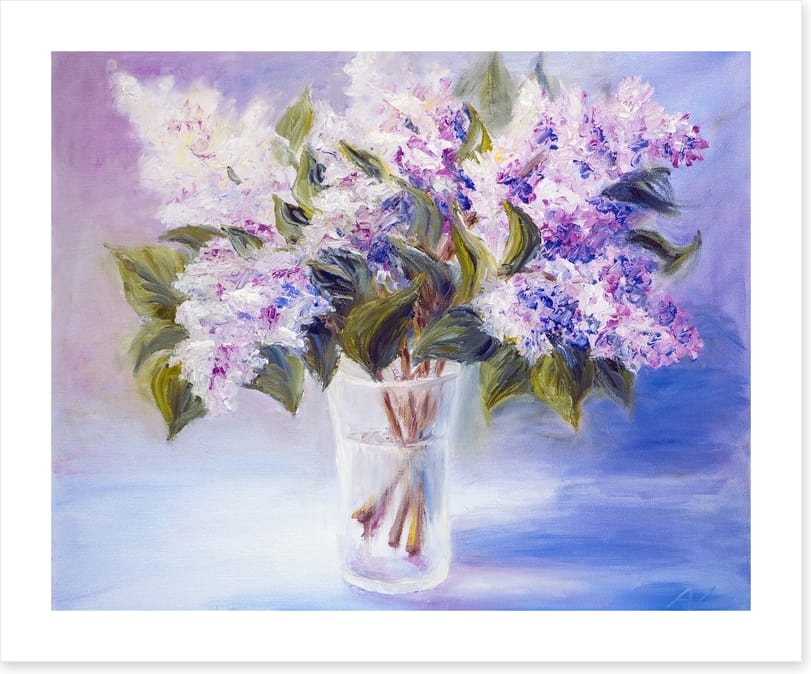 Lilacs in a vase