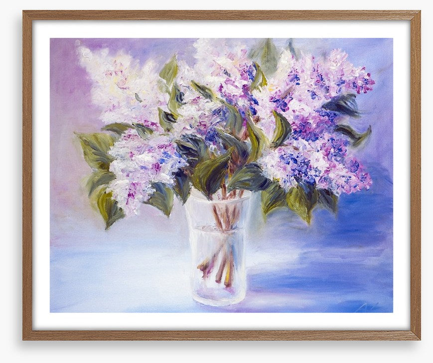 Lilacs in a vase