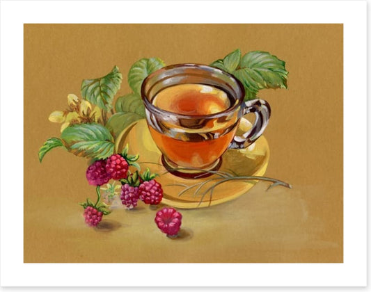 Raspberry tea