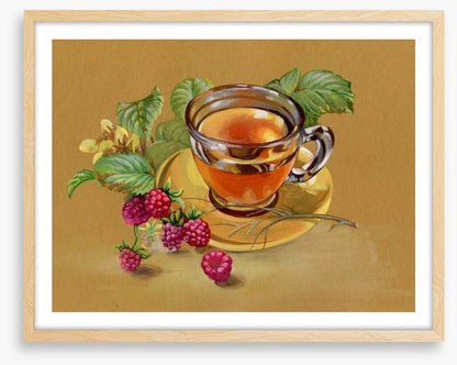 Raspberry tea