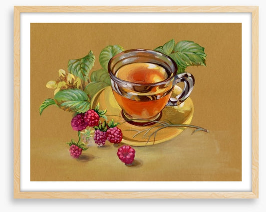 Raspberry tea