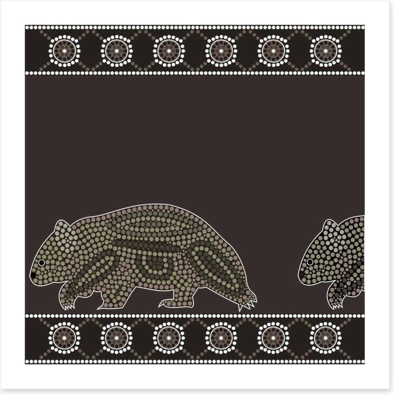 Wandering wombat