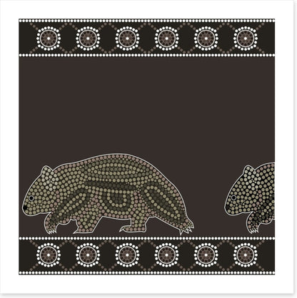 Wandering wombat
