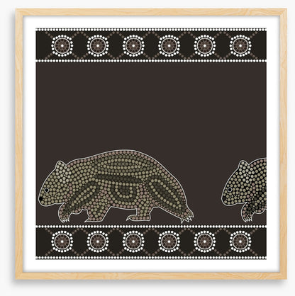 Wandering wombat