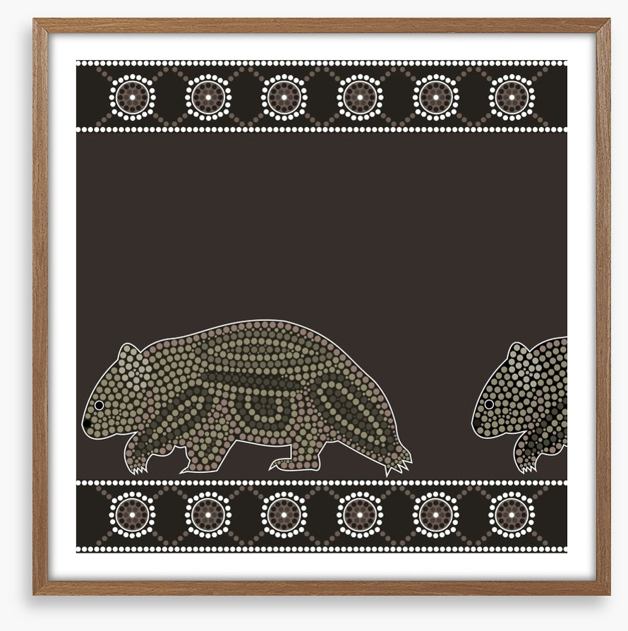 Wandering wombat