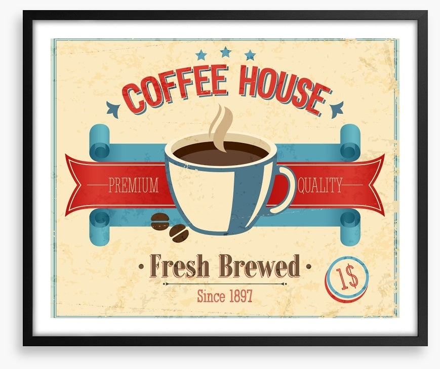 Vintage coffee house