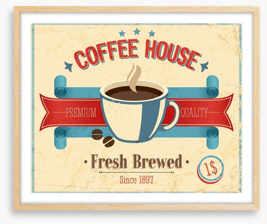 Vintage coffee house