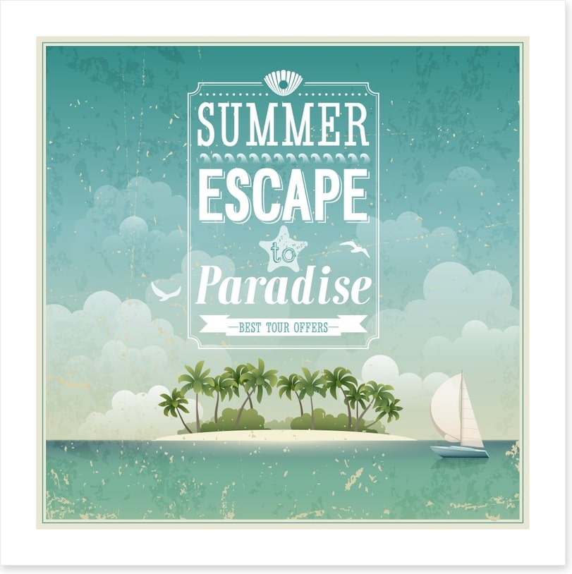 Escape to paradise