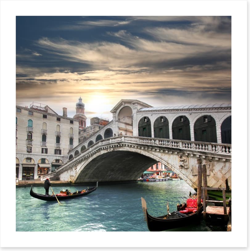 The Rialto bridge