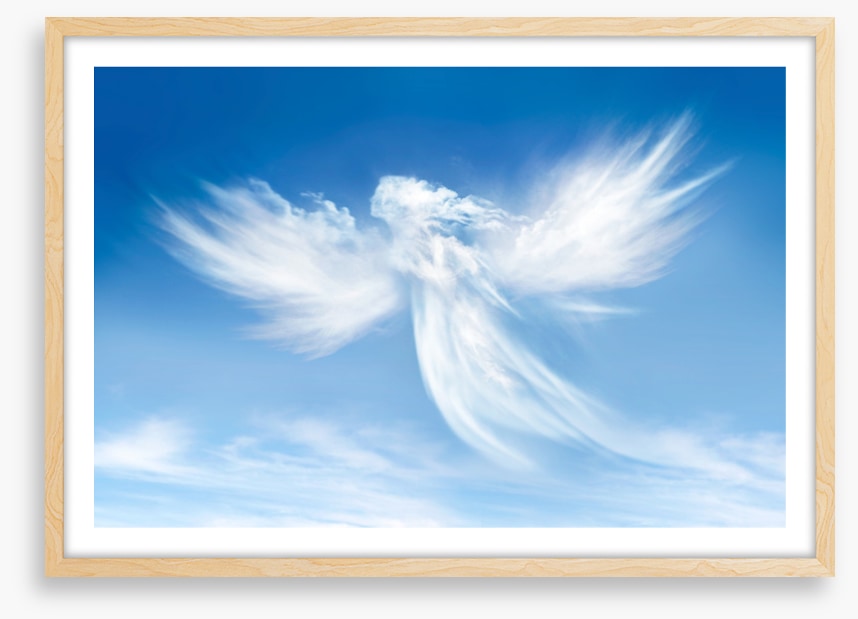 Angel of the clouds