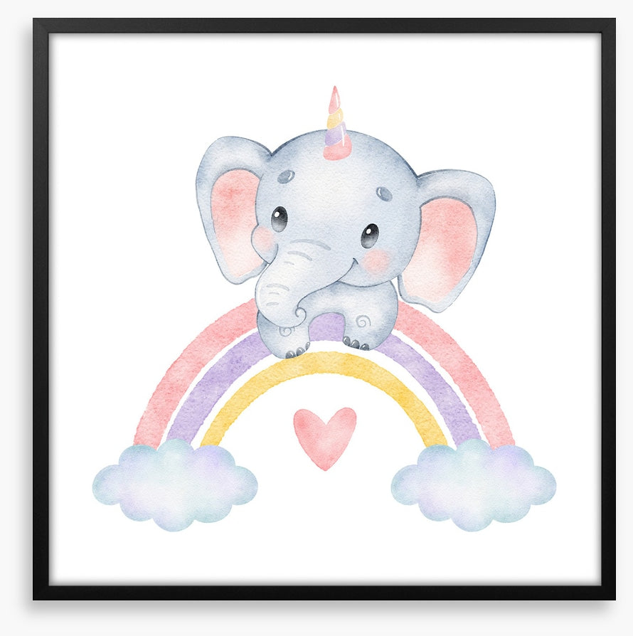 Elephant rainbow 1