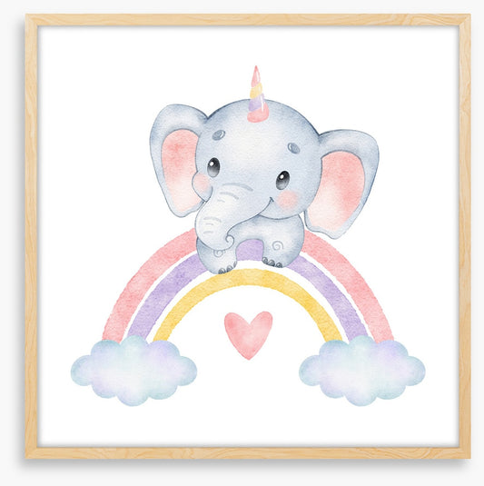 Elephant rainbow 1