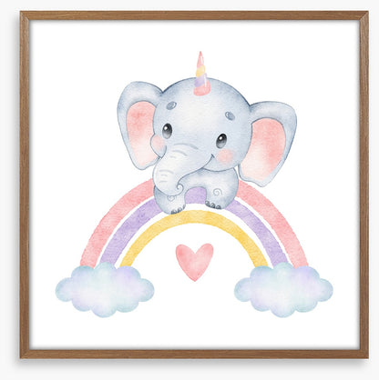Elephant rainbow 1