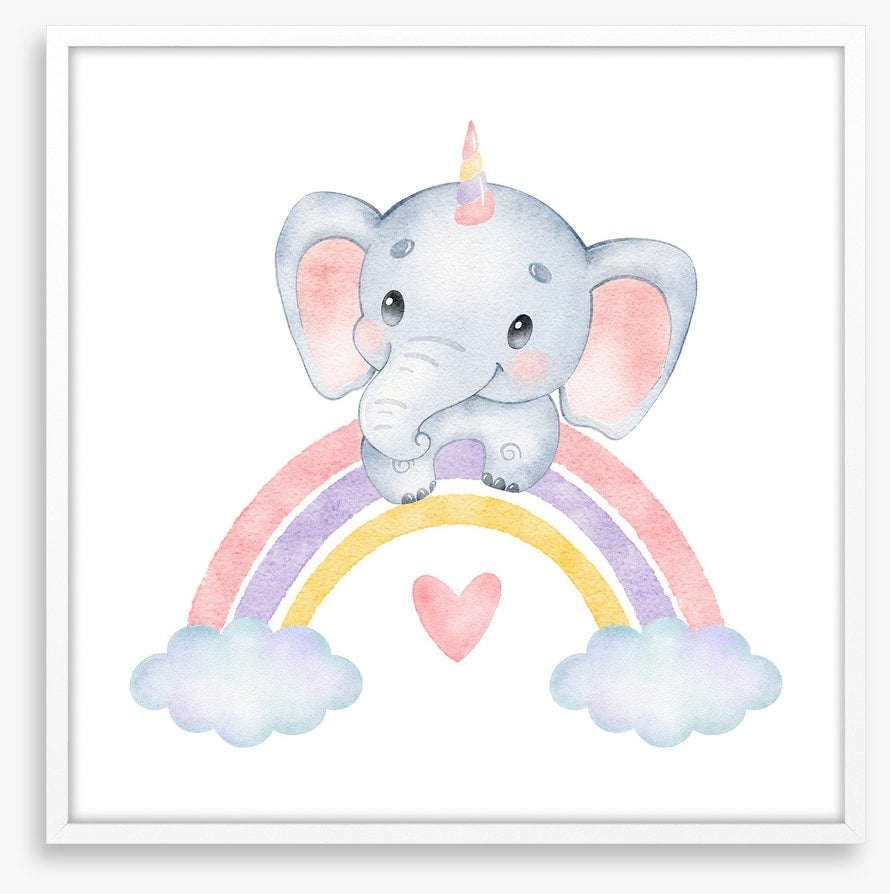 Elephant rainbow 1