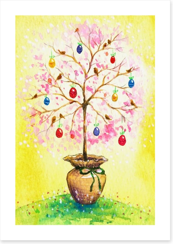 The easter egg tree