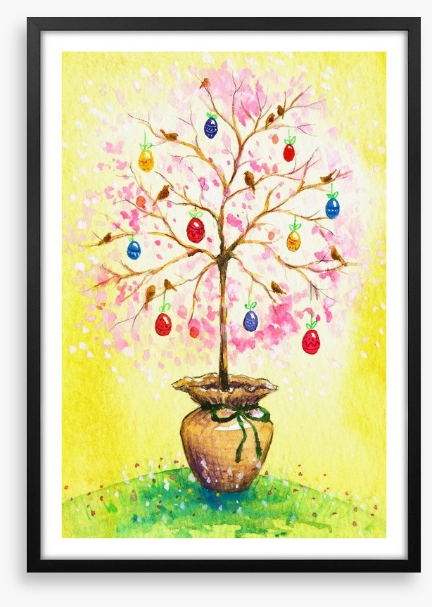 The easter egg tree