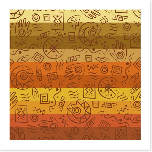 Symbols in the sand
