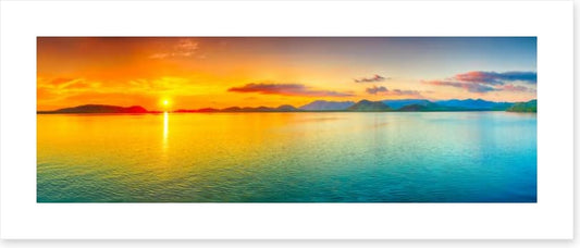 Sunset panorama