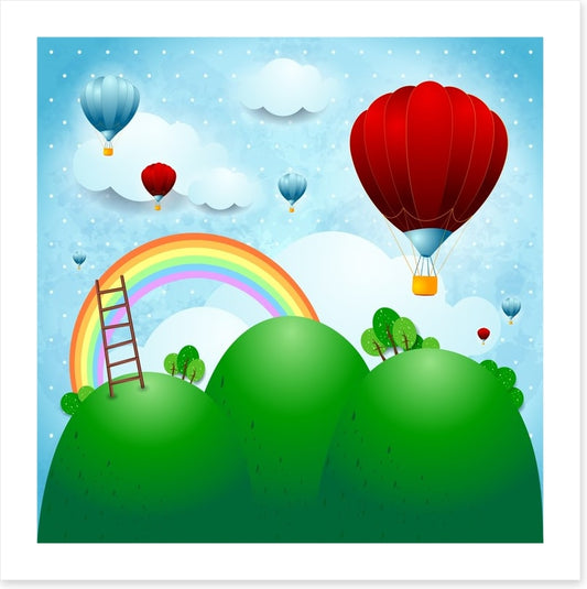 Up into the sky