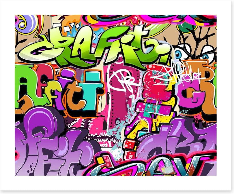Graffiti wall