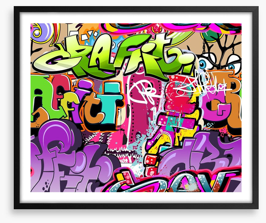 Graffiti wall