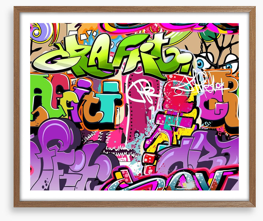 Graffiti wall