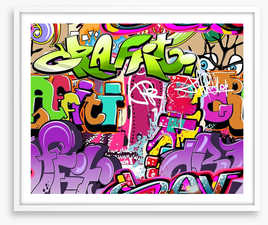 Graffiti wall