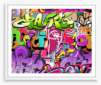 Graffiti wall