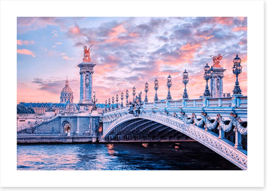 Pont Alexandre in pastel