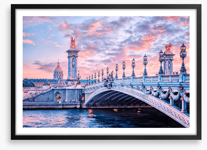Pont Alexandre in pastel
