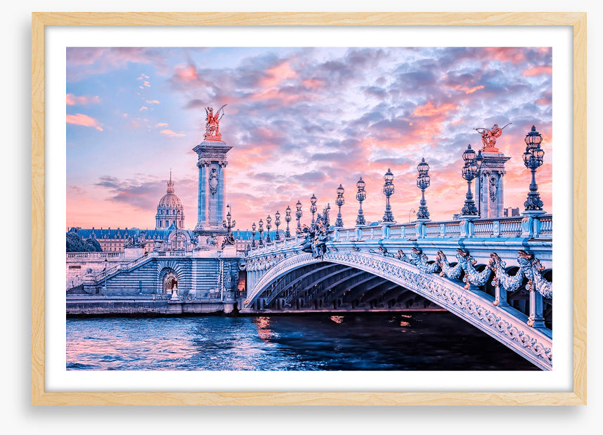 Pont Alexandre in pastel