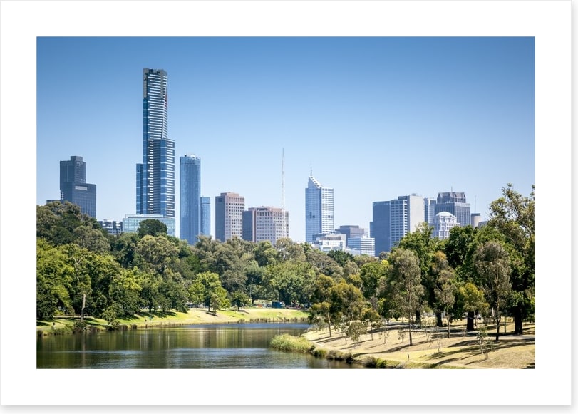 The Yarra and the city