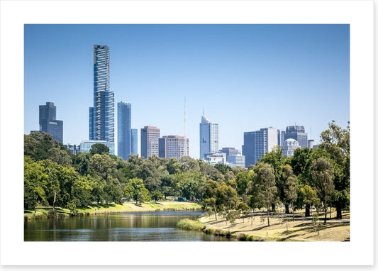 The Yarra and the city