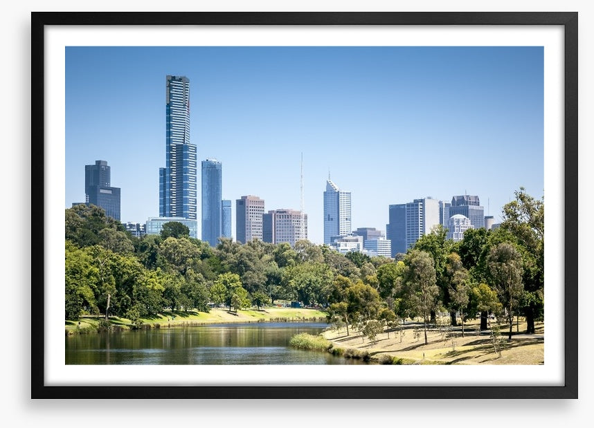 The Yarra and the city
