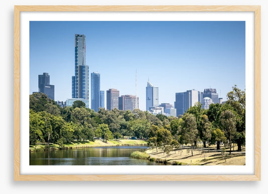 The Yarra and the city