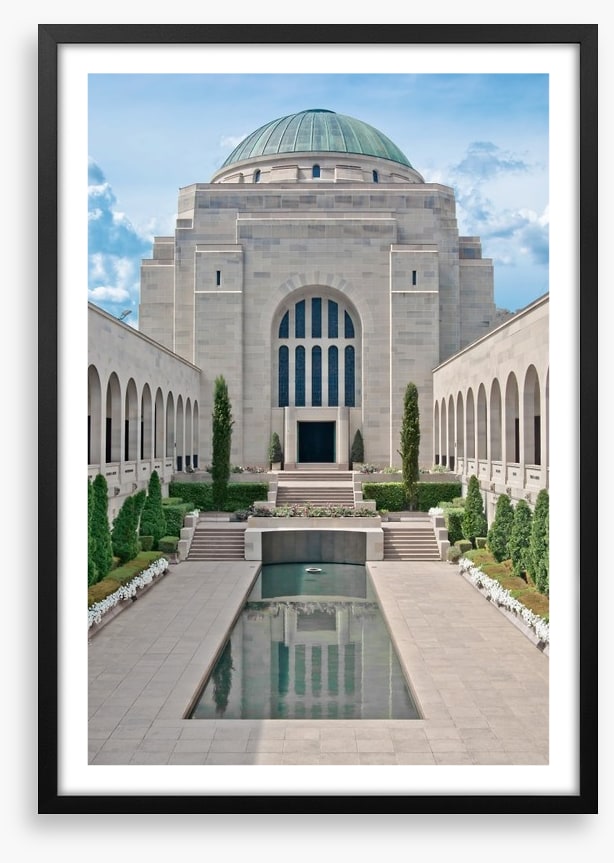 Peace at the war memorial